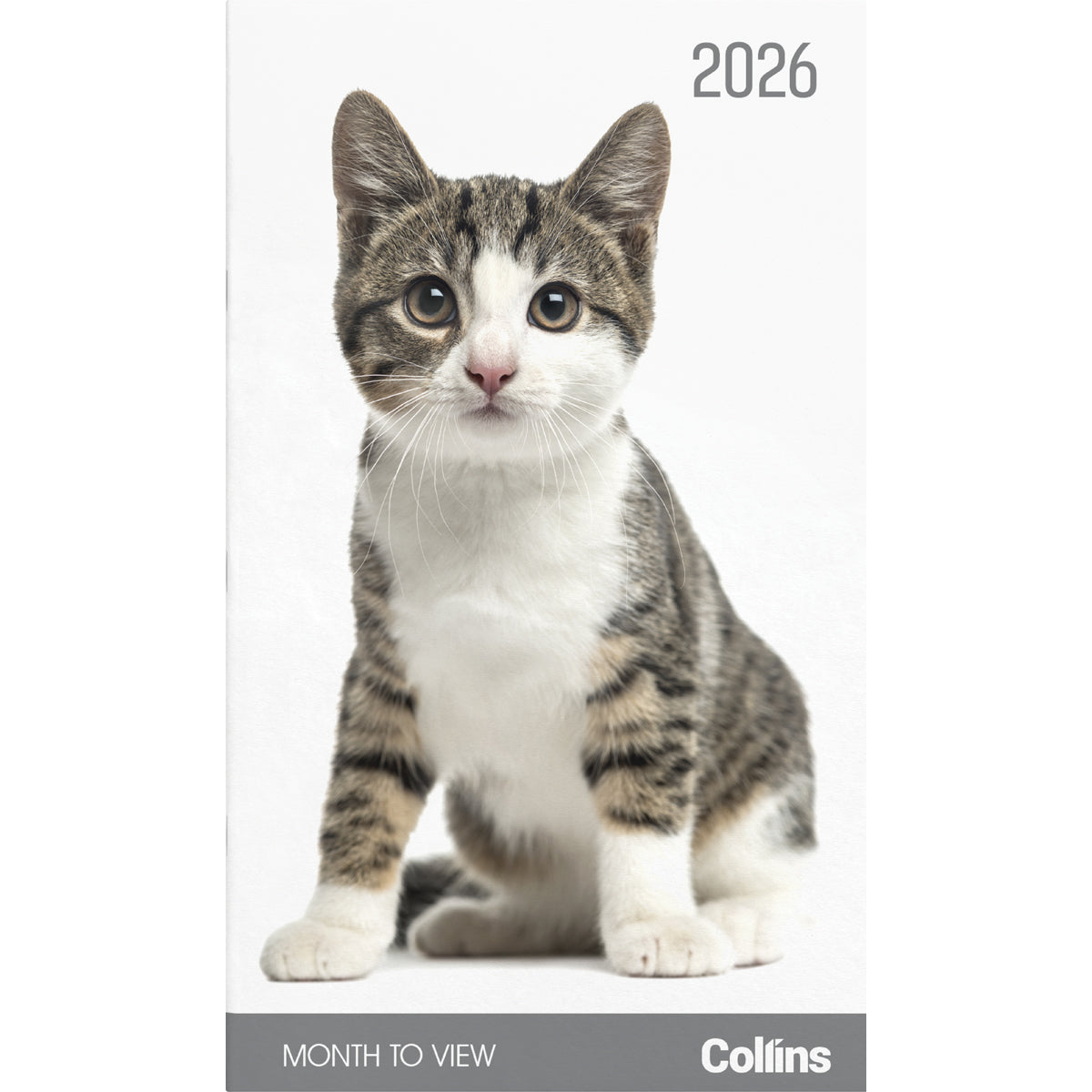 2026 Diary Collins Cats & Dogs Month to View