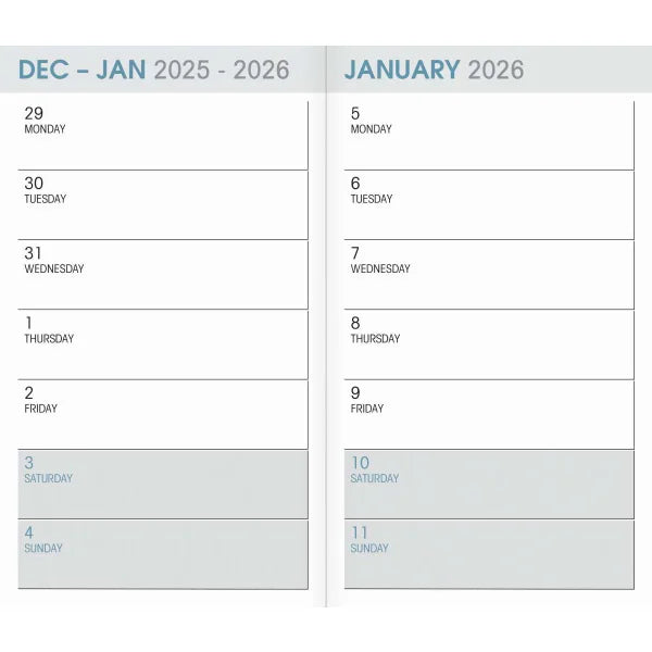 Diary 2026 Collins Cats & Dogs 2 Weeks To View