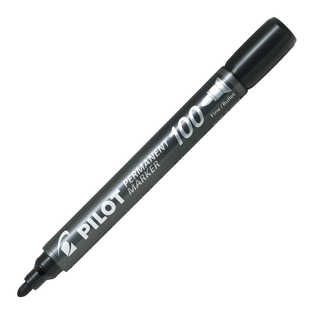 Pilot SCA 100 Permanent Marker Bullet Black