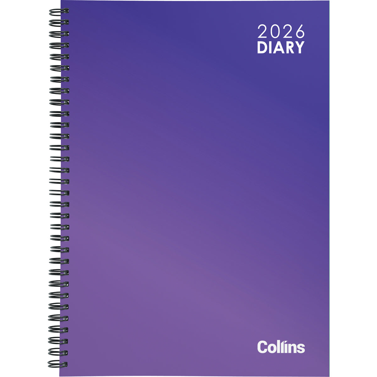 Diary 2026 Collins A51 Vivid Wiro Hardcover Assorted