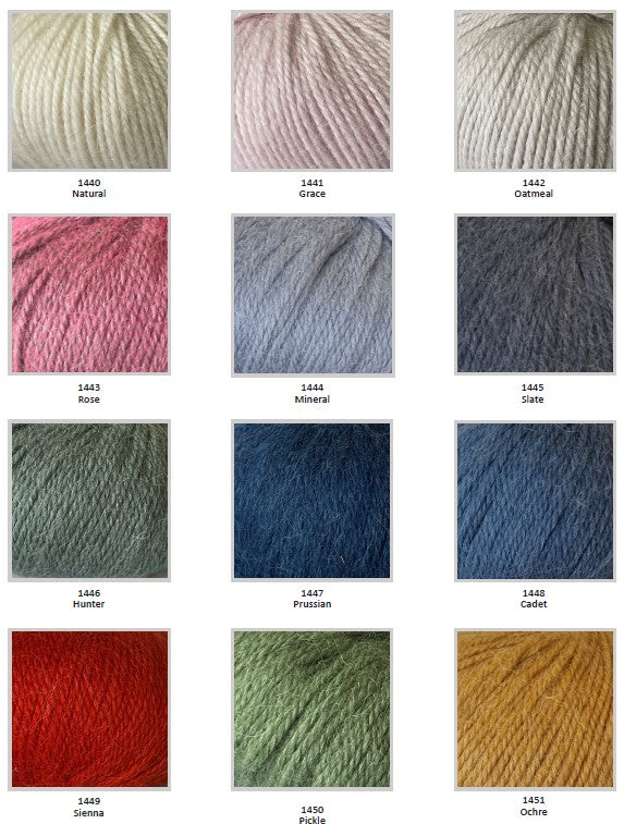 Crucci Aella Alpaca Wool 8ply 50 gm