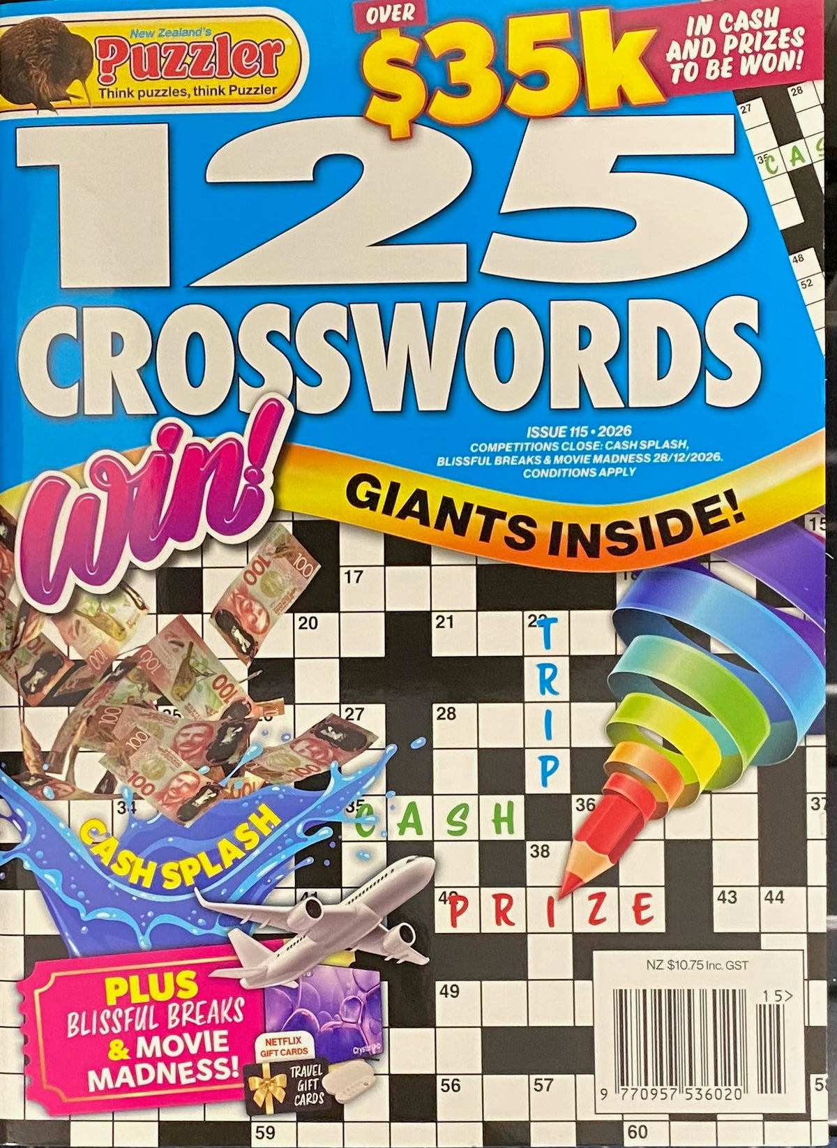Puzzler 125 Crosswords Puzzles