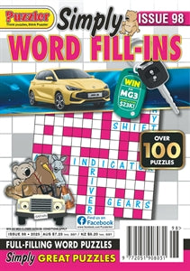 Puzzler Simply Word Fill Ins
