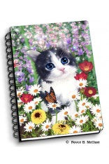Notebook Artgame Kitten Flowerbed