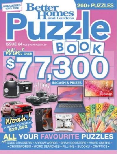 Better Homes and Gardens Puzzle Book