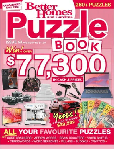 Better Homes and Gardens Puzzle Book