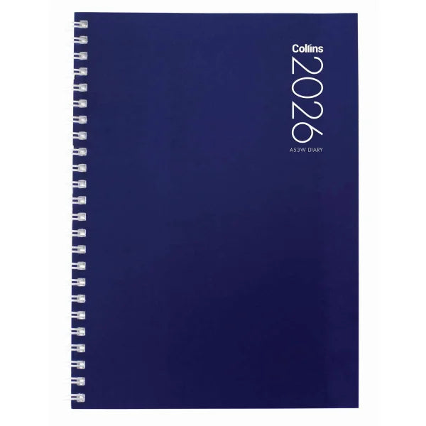 Diary 2026 Collins A53W Week to View