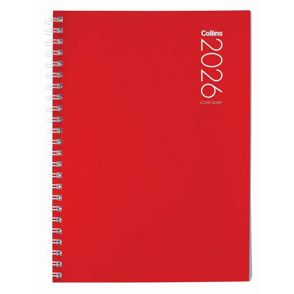 Diary 2026 Collins A53W Week to View