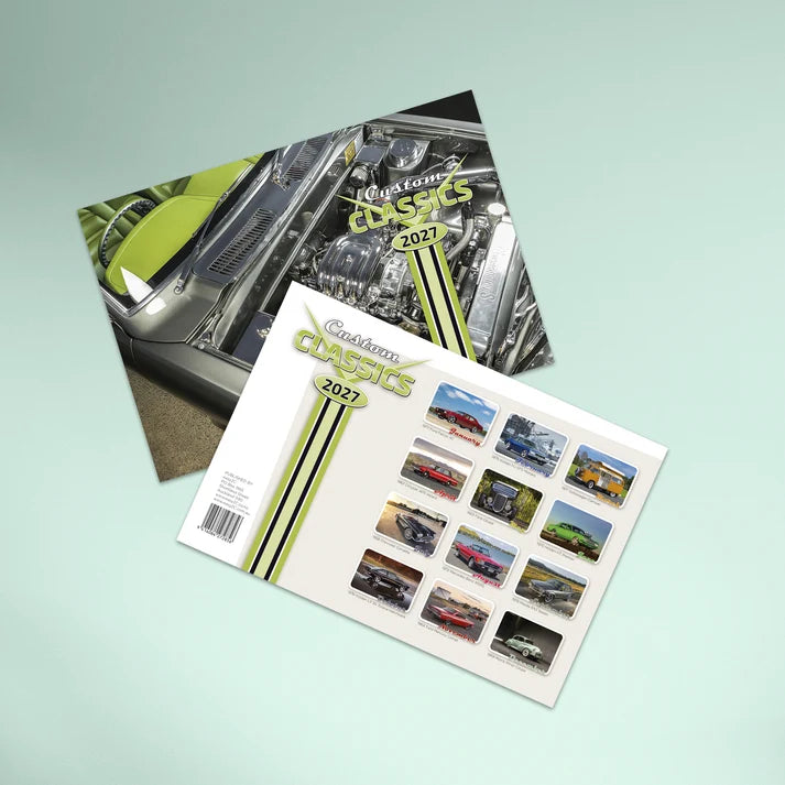 2027 Calendar Custom Classics