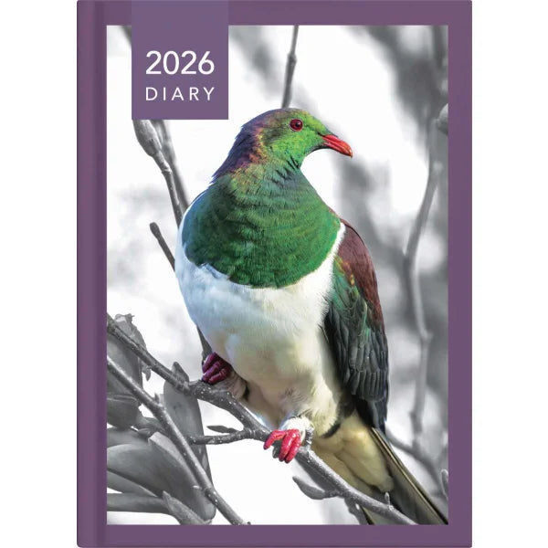 Diary 2026 Collins A51 Day to Page NZ Birds