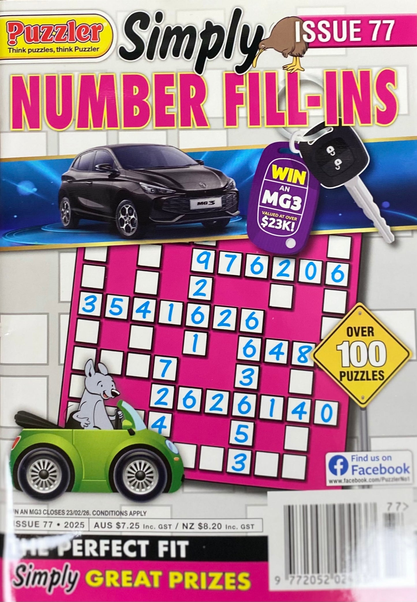 Puzzler Simply Number Fill Ins
