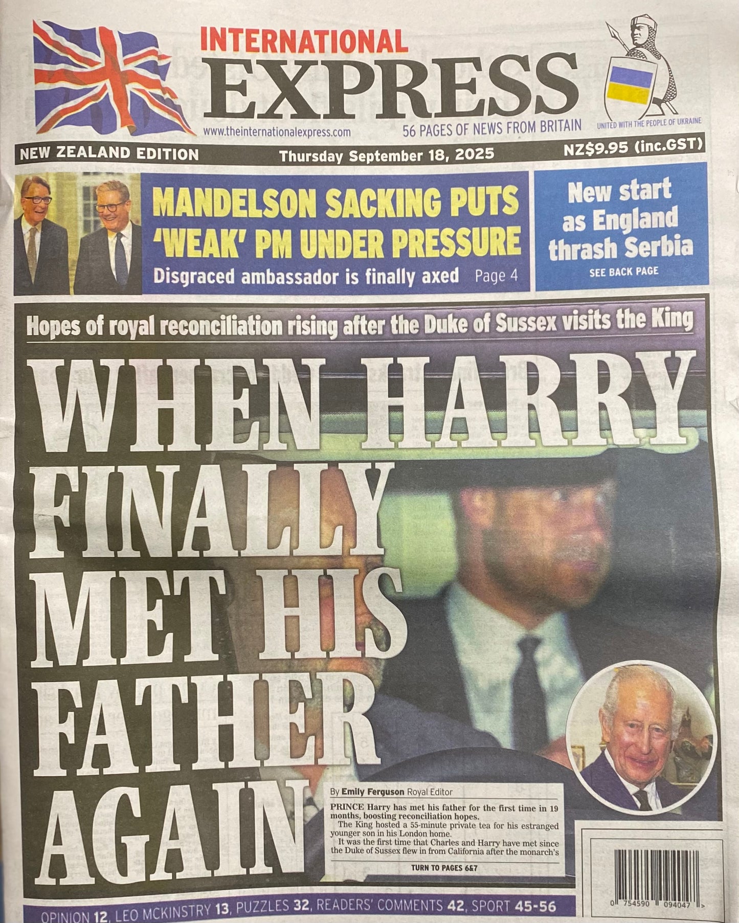 International Express Newspaper