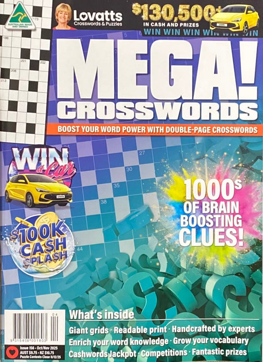 Lovatts Mega Crossword Book