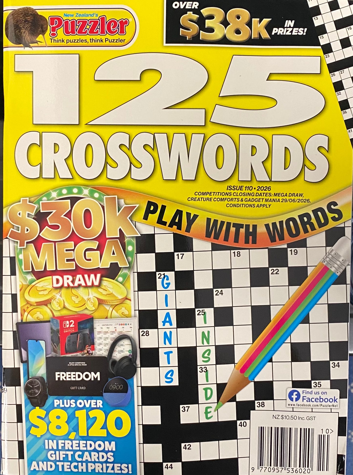 Puzzler 125 Crosswords