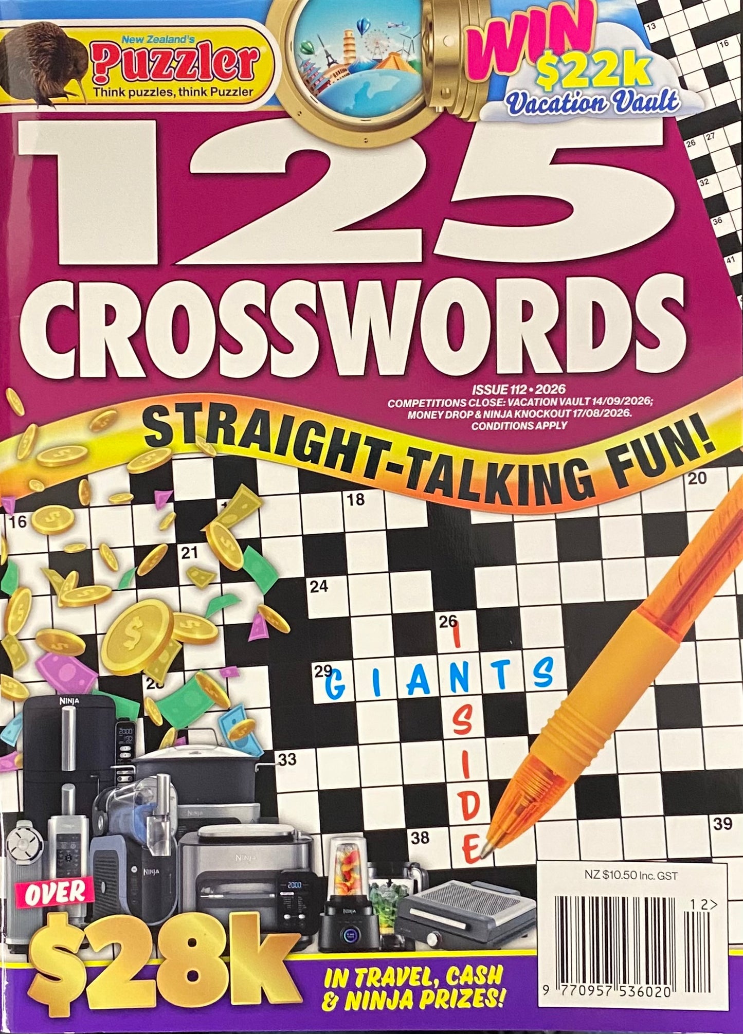 Puzzler 125 Crosswords