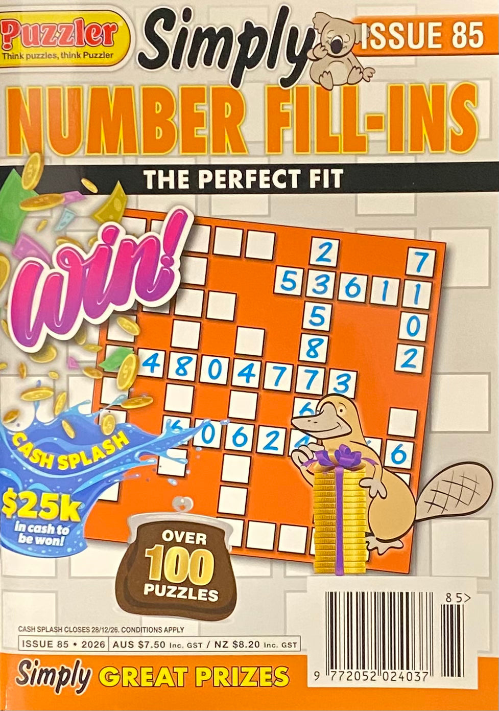Puzzler Simply Number Fill Ins