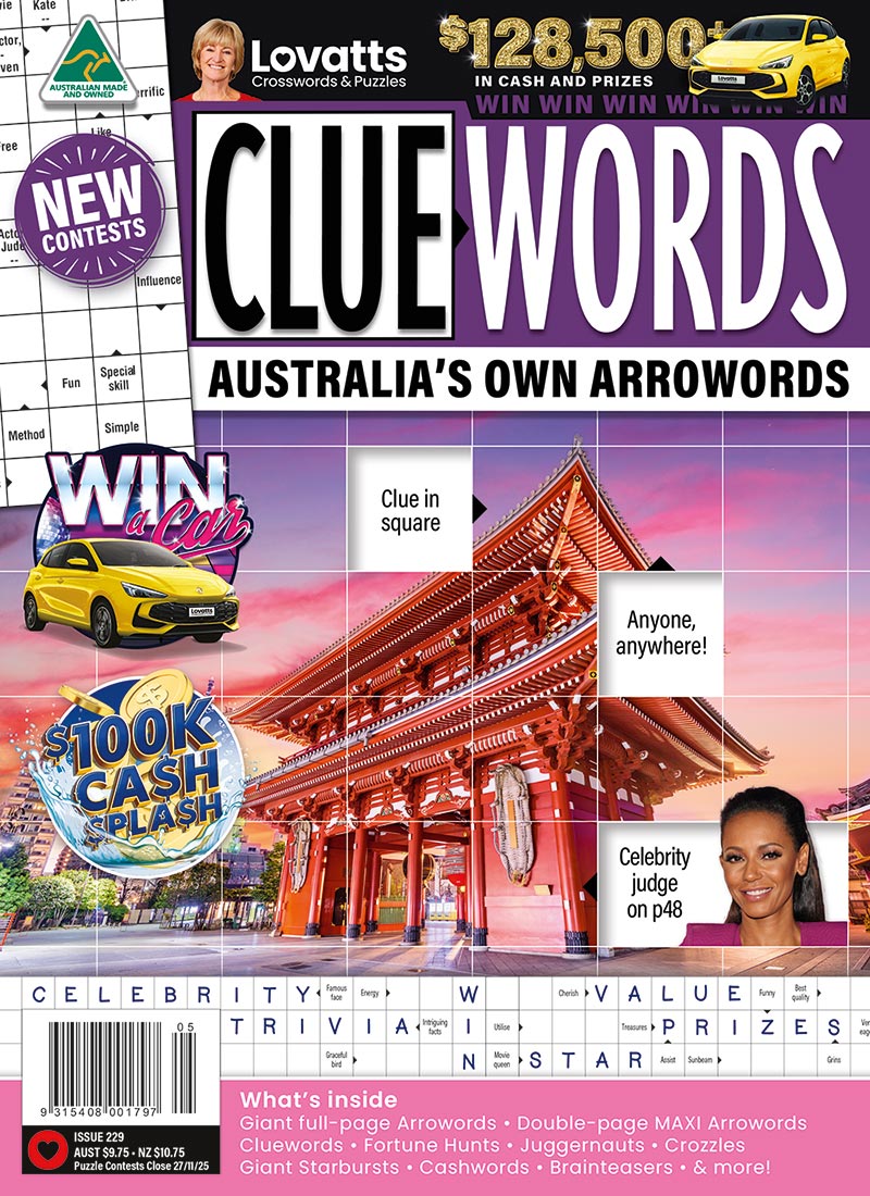 Lovatts Cluewords