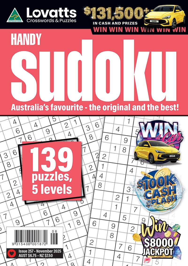Lovatts Handy Sudoku Magazine