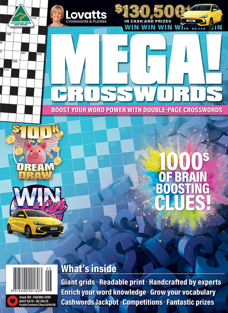 Lovatts Mega Crossword Book