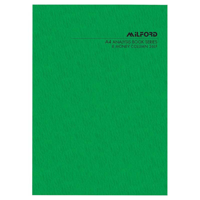 Account Book Milford Limp A4 8MC - City Books & Lotto