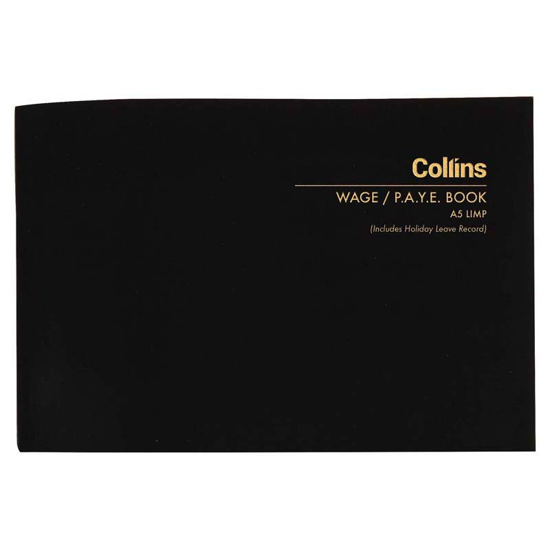 Wage Book Collins A5 Limp 64 Leaf - City Books & Lotto