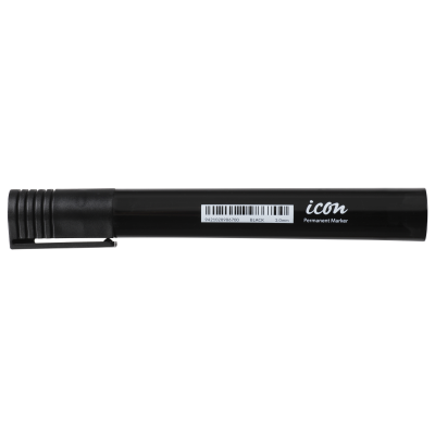 Icon Permanent Marker Bullet Tip Black