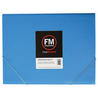 DOCUMENT WALLET FM VIVID BLUE - City Books & Lotto