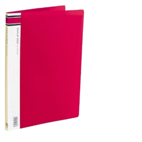 DISPLAY BOOK FM A4 40 PCKT RED - City Books & Lotto