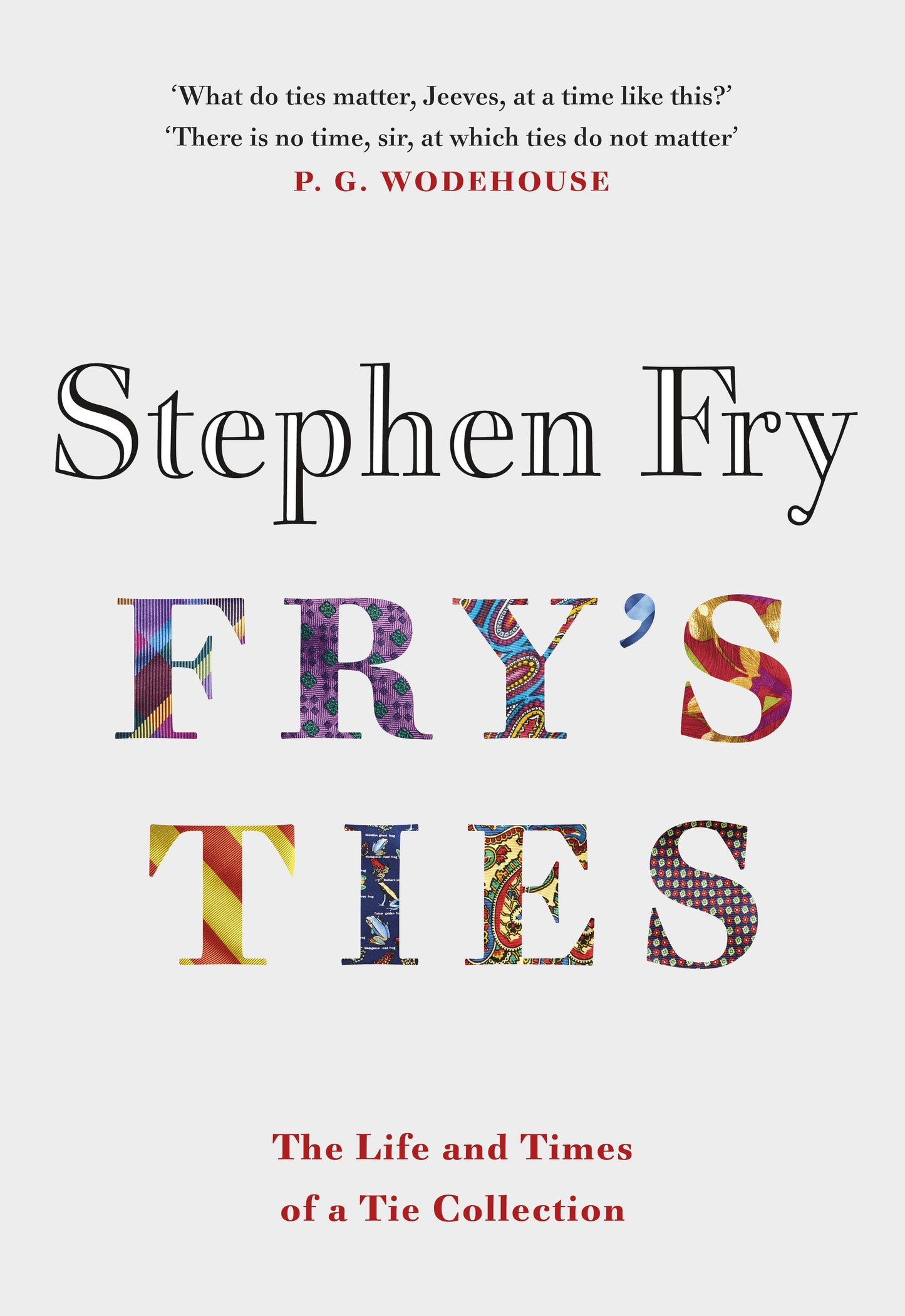 Fry's Ties Stephen Fry - City Books & Lotto