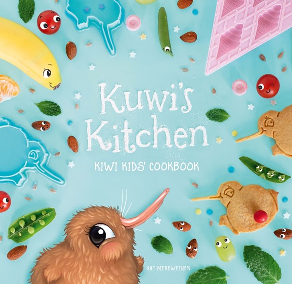 Kuwi's Kitchen Kiwi Kids' Cookbook by Kat Merewether - City Books & Lotto