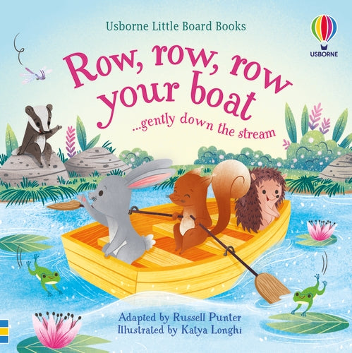 Usborne Row, Row, Row Your Boat Gently Down the Stream