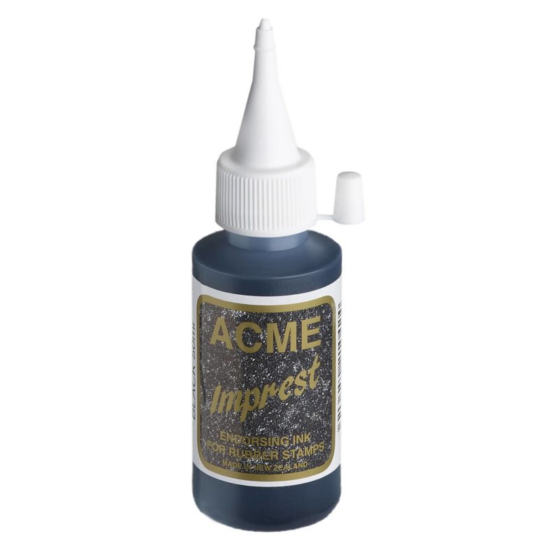 Acme Imprest Ink 50ml 7011 Black - City Books & Lotto