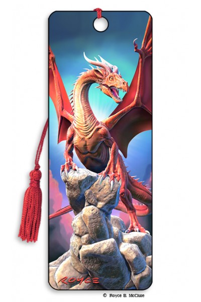 Bookmark Red Dragon - City Books & Lotto