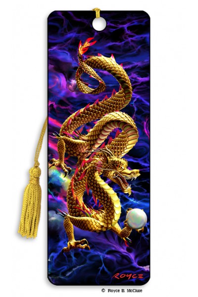 Bookmark Golden Dragon - City Books & Lotto