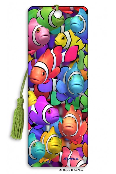 Bookmark Clown School - City Books & Lotto