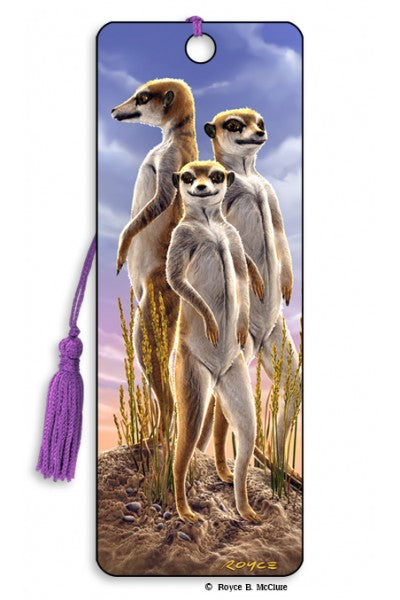Bookmark Meerkats - City Books & Lotto