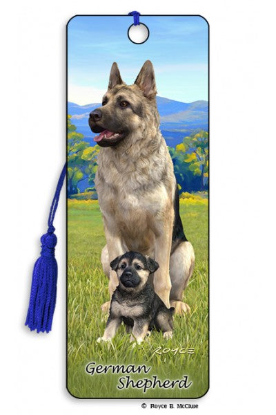 Bookmark German Shepherd - City Books & Lotto