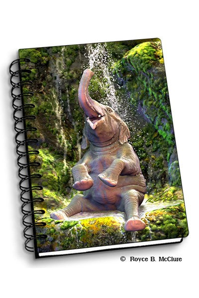 NOTEBOOK ARTGAME ELEPHANTBATH - City Books & Lotto