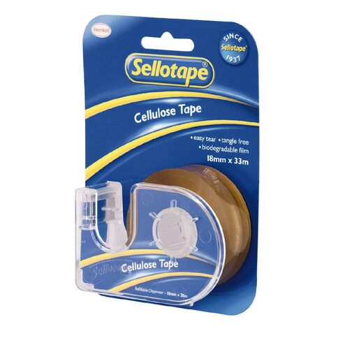 Sellotape 3272 Cellulose Tape On Dispenser 18mmx33m - City Books & Lotto