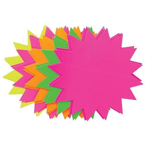 STARS 203MM FLUORO ASSORTED PK 20 - City Books & Lotto