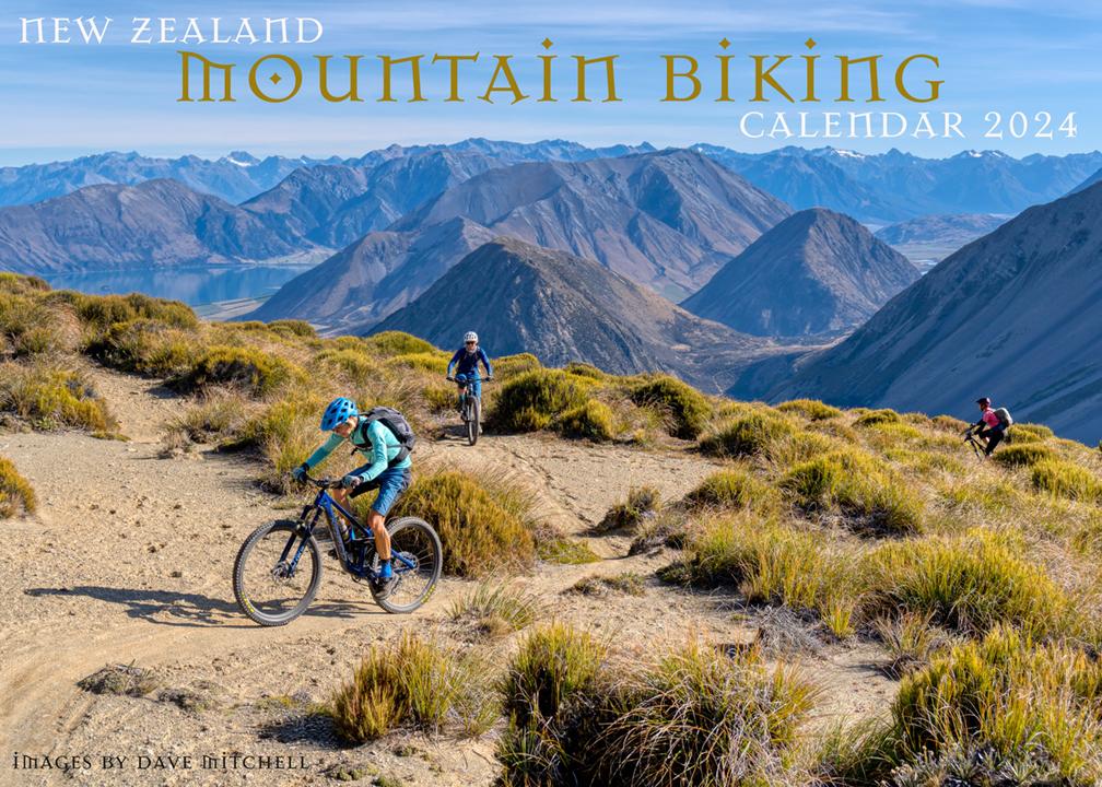 2024 Wall Calendar New Zealand Mountain Biking