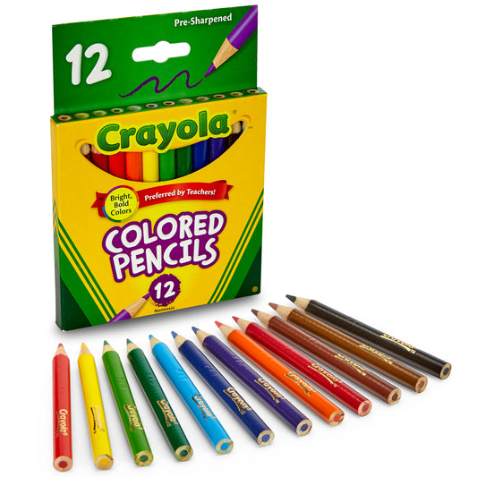 Crayola Colored Pencils Half 12Pk