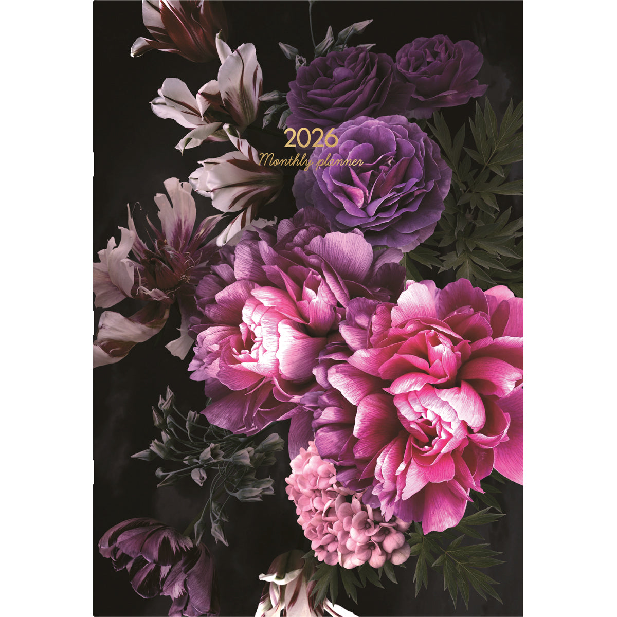 Diary 2026 Collins A4 Monthly Planner Bouquet