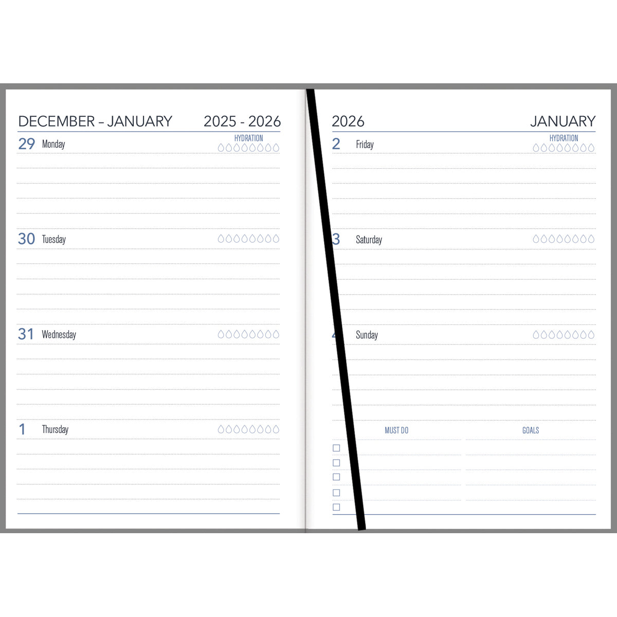 Diary 2026 Collins A53 Cats and Dogs