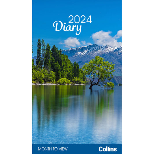 Diary 2024 Collins NZ Landscapes 2 Weeks to View