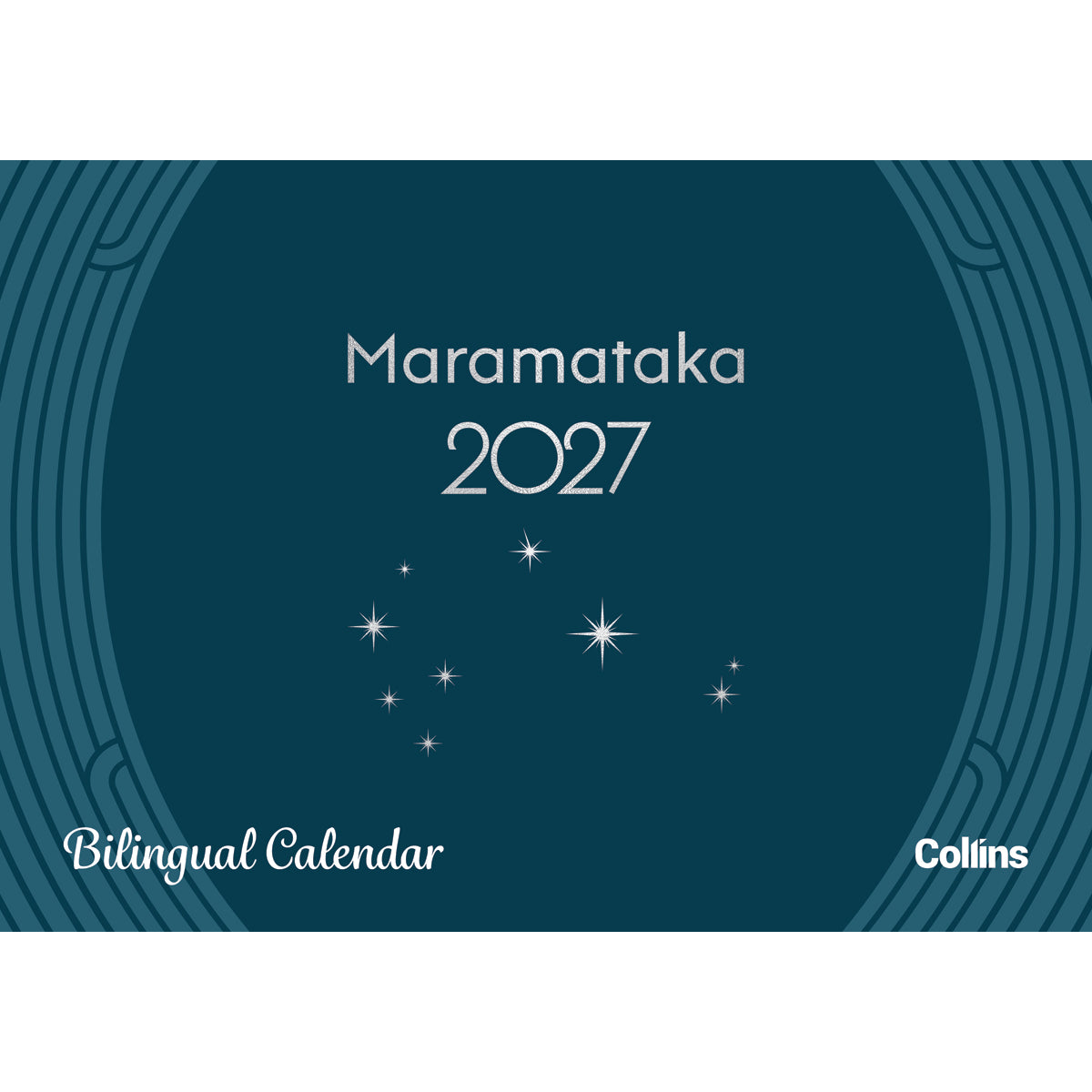 2027 Wall Calendar Collins A4 NZ Bilingual