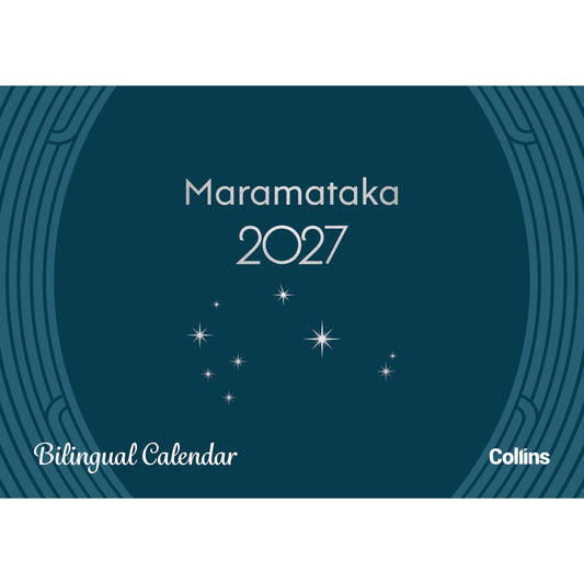 2027 Wall Calendar Collins A4 NZ Bilingual