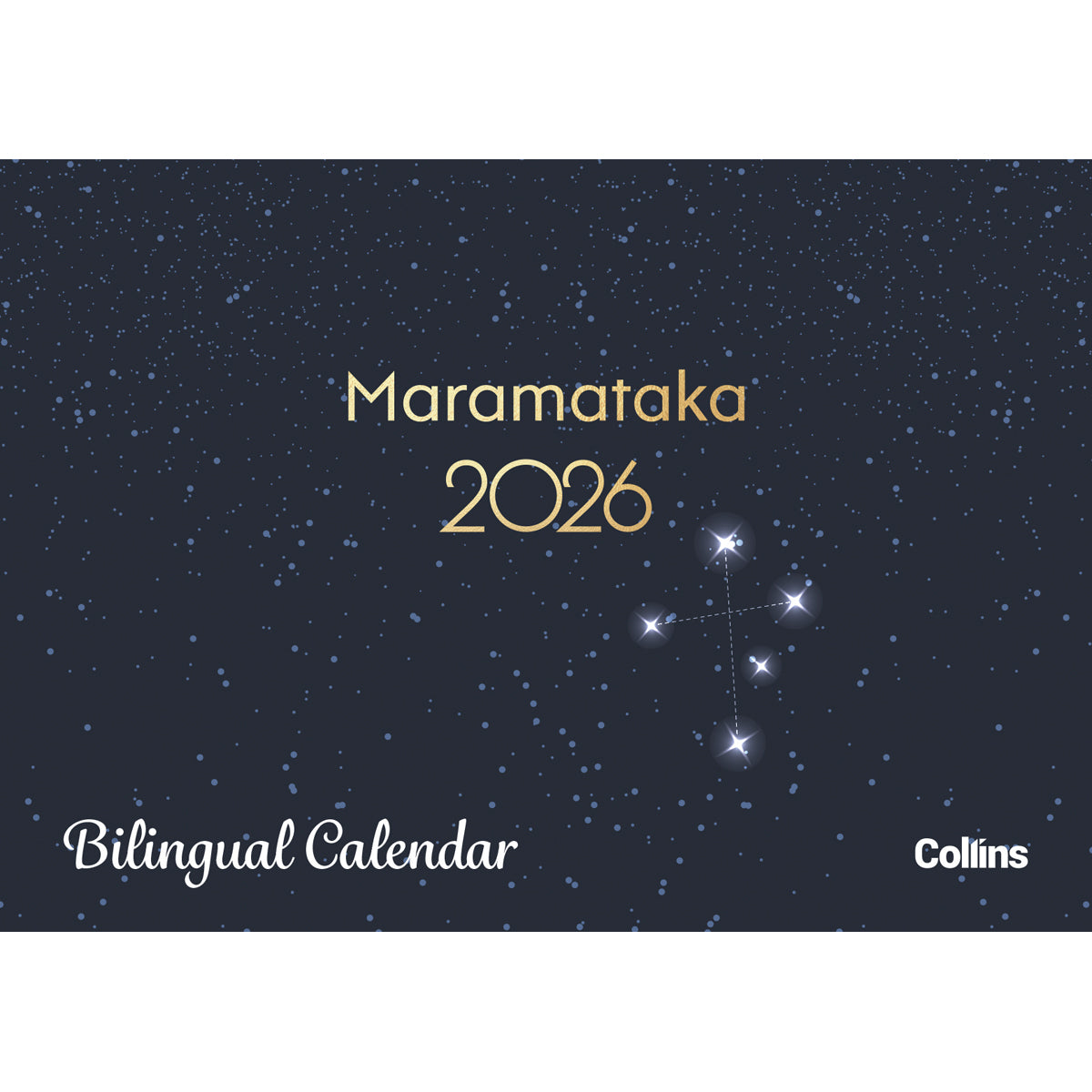 2026 Wall Calendar Collins A4 NZ Bilingual