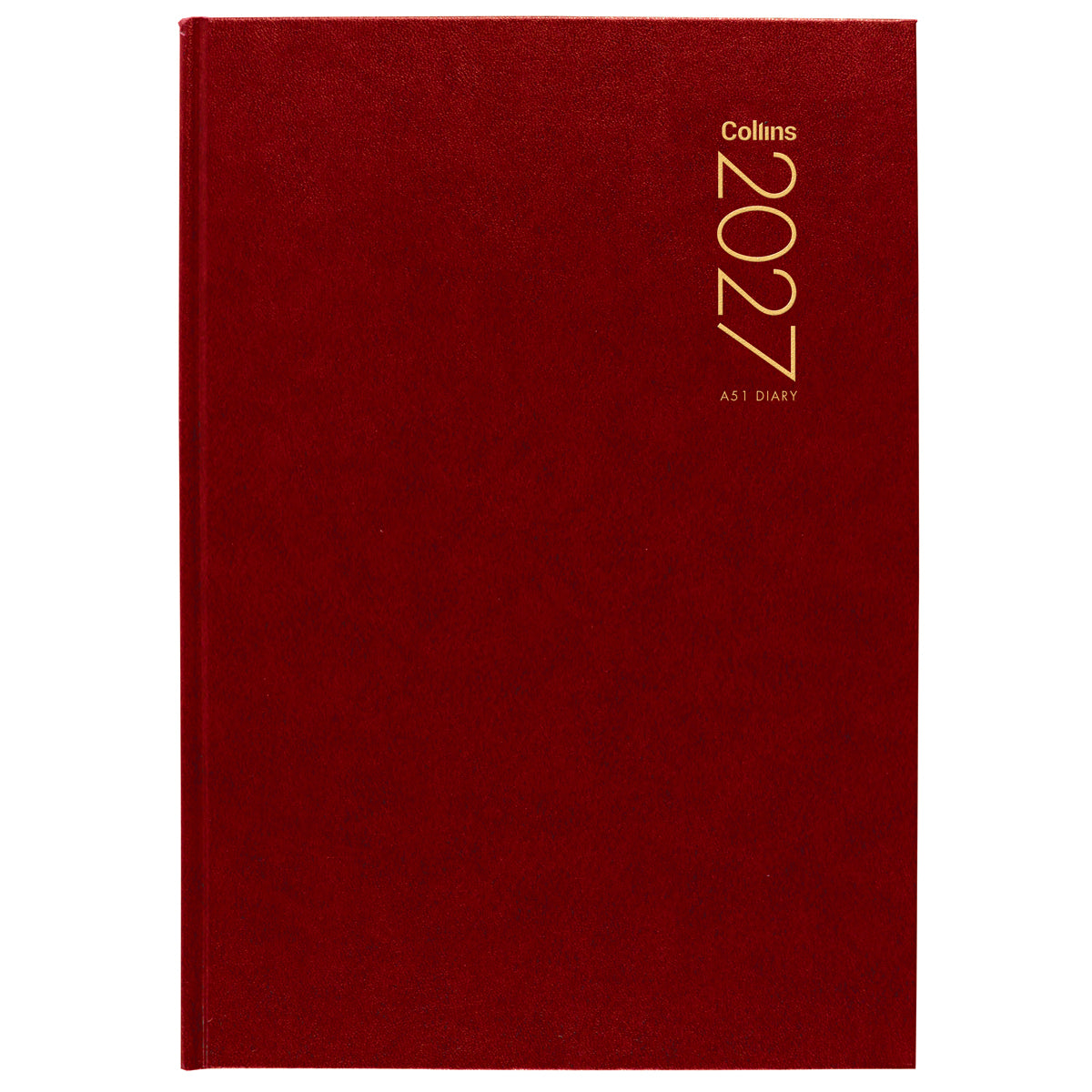 Diary 2027 Collins A51 Day to Page Red