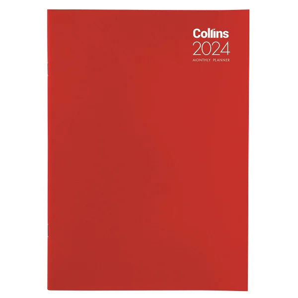 Diary 2024 Collins Monthly Planner Asstd Colours